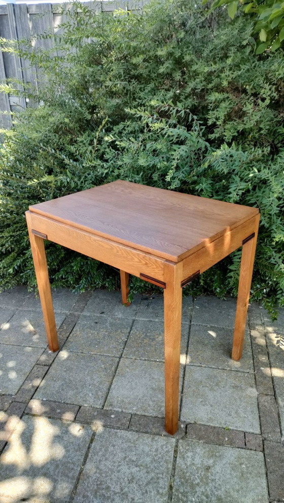 Amsterdam School table, Art Deco Dining tables, side table – Wood (photo 7 of 10)