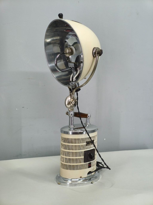 Original Hanau Bauhaus Adjustable Table Lamp, Czechoslovakia