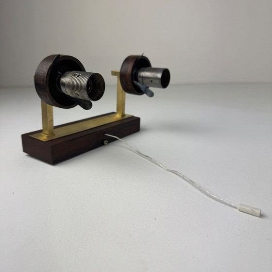 Image 1 of ANCIENNE APPLIQUE DOUBLE SCANDINAVE VINTAGE