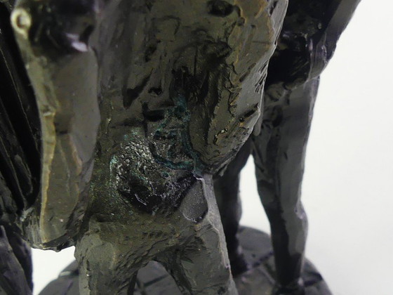 Image 1 of Bronze Sculpture 'Collaboration' – Bernadette Leijdekkers – 3 Figures