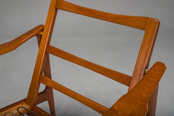 Image 1 of Dänischer Loungesessel aus Teakholz, Mid Century, Ib Kofod-Larsen, 1960er Jahre