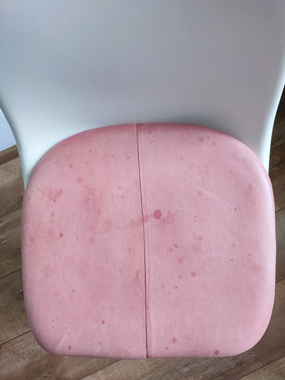 Image 1 of Chaise Casalino, chaise Alexander Begge pour Casala crème