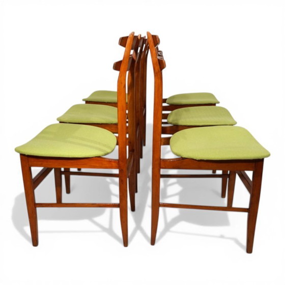 Image 1 of Ensemble de 6 chaises de salle à manger par Amma Torino, 1960