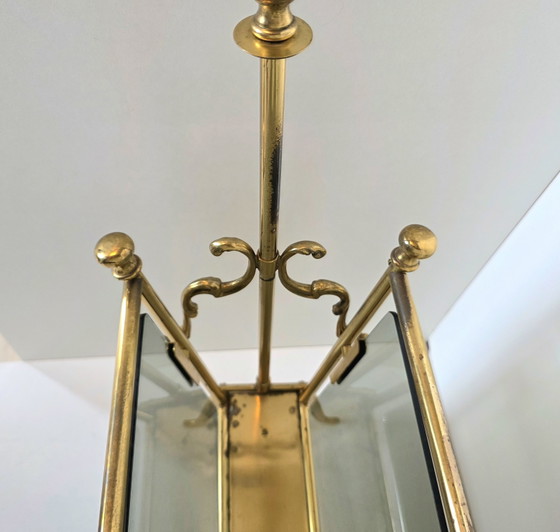 Porte-revues vintage en laiton et verre fumé, style milieu du siècle – Brass, Glass (photo 13 of 15)