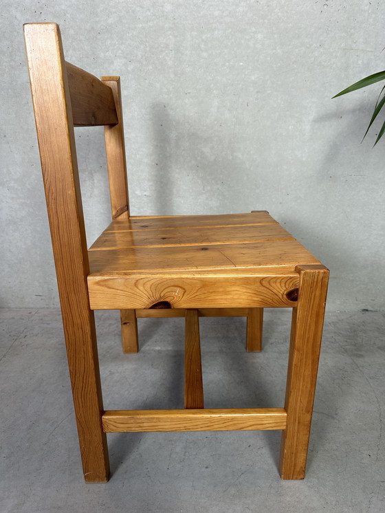 Image 1 of 6x vintage eetkamerstoelen