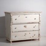 Antique white Provencal style chest of drawers (c.1920) #44 (photo 6 of 40)