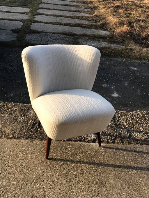 Sillón Club Blanco Húngaro, años 50