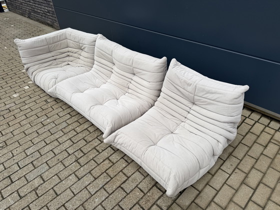 Image 1 of Set originale vintage Ligne Roset Togo a 1 posto, ad angolo e a 2 posti