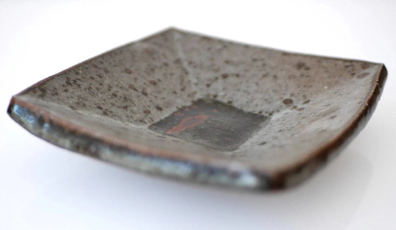 Image 1 of Mid-century modern pottery dish by Janet Leach, England