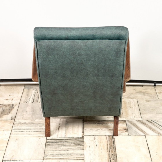 Image 1 of Poltrona modello H 410 tipo C, disegnata da Jindrich Halabala, anni '40, Cecoslovacchia.