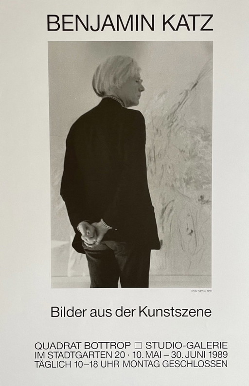 Josef Albers, 1989, Museum Quadrat Bottrop (Andy Warhol, 1981), imprimé en Allemagne