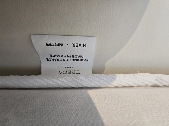 Treca Doppelbett, Doppelbetten, Leder, Stoff, Creme (Foto 6 von 6)