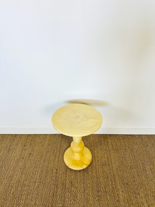 Vintage-Beistelltisch aus natürlichem Onyx mit skulpturalem Design, 1960