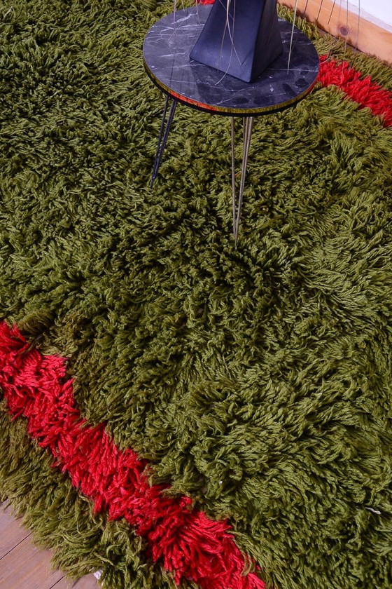 Image 1 of Handgemaakt vloerkleed van puur wol, traditioneel vakmanschap, 150x250 cm