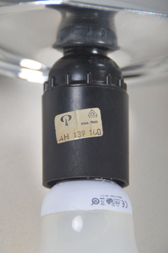 Image 1 of Suspension artichaut en verre opale de Peill & Putzler, 1974