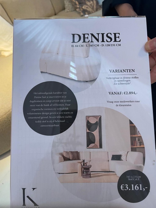 Luxuriöses Rundsofa Denise