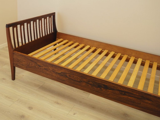 Image 1 of Cama de palisandro, diseño danés, década de 1970, fabricada por Illums Bolighus.