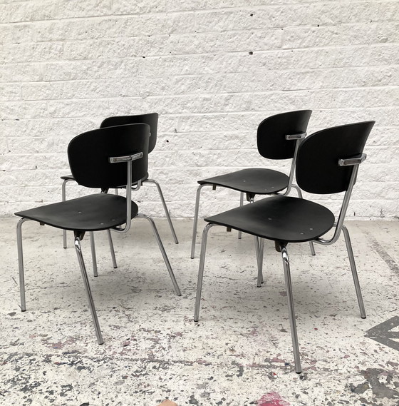 Image 1 of Vintage stoelen set van 4