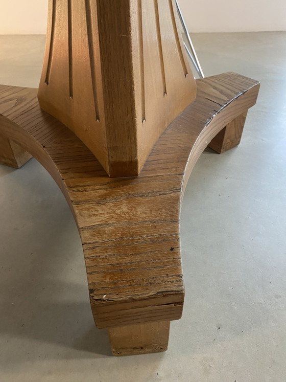 Characteristic Round Dining Table – Wood (photo 6 of 15)