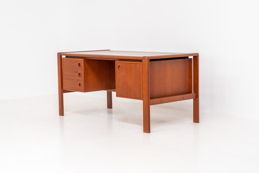 Executive Writing Desk by H.P. Hansen (Denmark, 1950s)