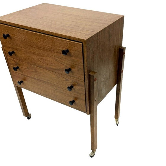 Image 1 of Modernist threader, with organizer, GDR, 1960s.