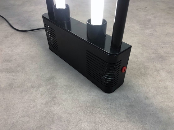 Image 1 of Vintage Postmodern Floor Lamp • Duo • Boccato/Gigante/Zambusi • Zerbetto • 1980