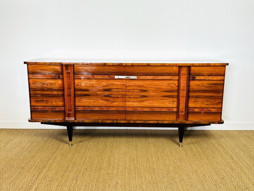 Modernist rosewood sideboard, France, 1950s