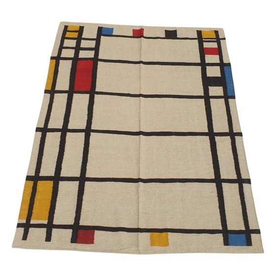 Piet Mondrian Trafalgar Square Rug Tapestry | Wool Cotton | 152×206 cm – Rugs & carpets (photo 6 of 11)