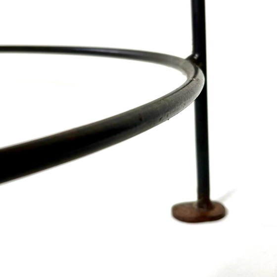 Image 1 of Metal table Pilastro and Mathieu Mategot style