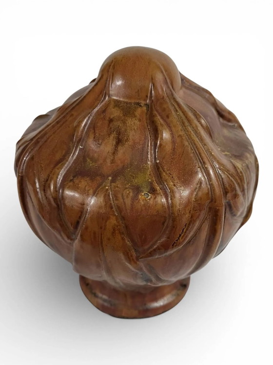 Scultura in arenaria / Puisaye / Lucien Arnaud / Art Nouveau – Sculture, Porcelain, Ceramic (photo 6 of 8)