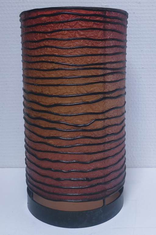 lamp resin metal cylinder 90's