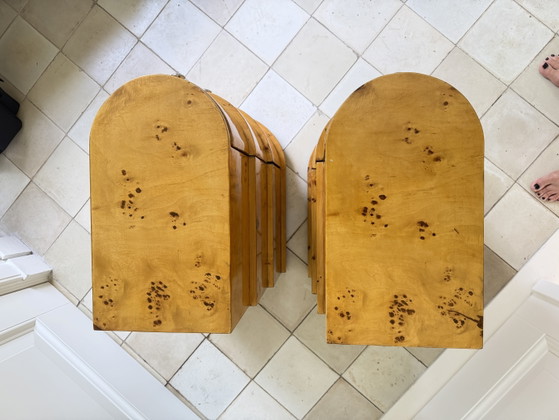Beechwood Cabinets with Burr Veneer – Nightstands (photo 3 of 8)