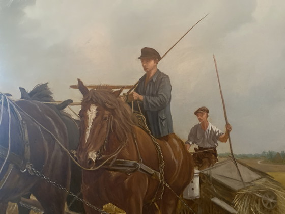 Image 1 of John Paymans Paints Horse and Carriage