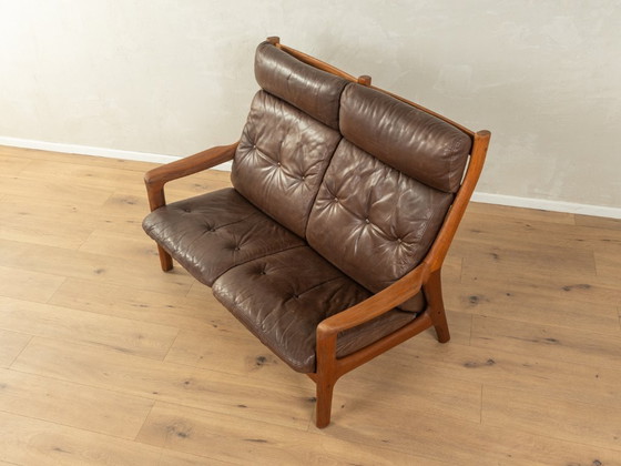 Image 1 of 2-seater Leather Sofa by Georg Thams for A/S Vejen Polstermøbelfabrik