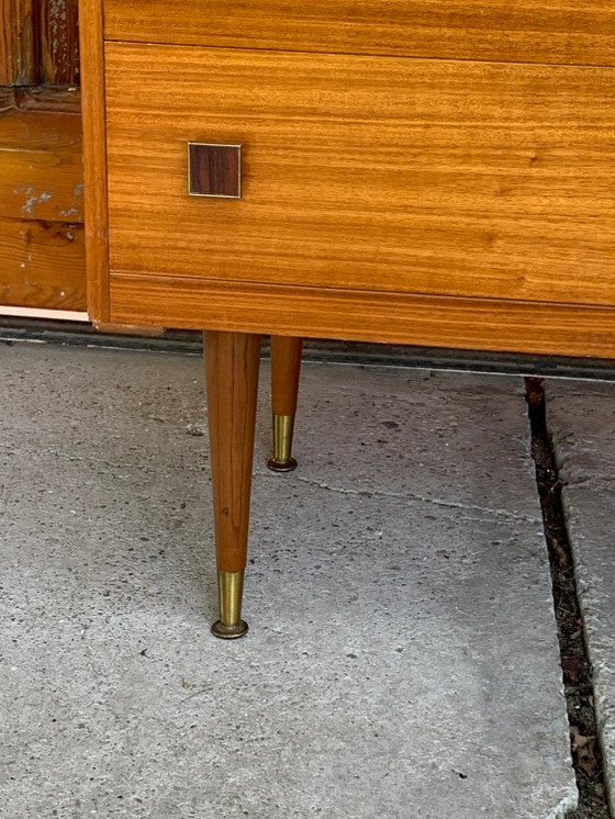 Mid-Century Chest of Drawers, 1960s – Wood, Scandinavian (photo 3 of 6)