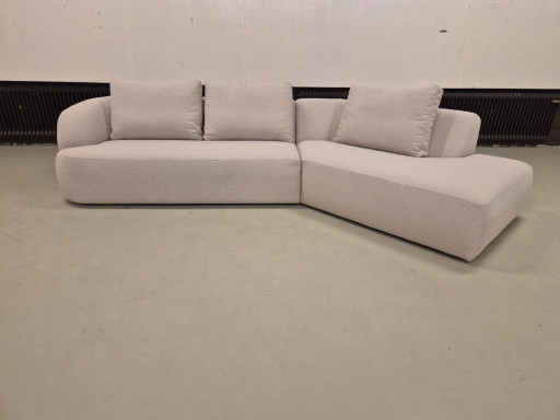 50% DE DESCUENTO EN LA SALA DE EXPOSICIÓN - Sofá esquinero Bubble - Arena - Nuevo - Rebajas