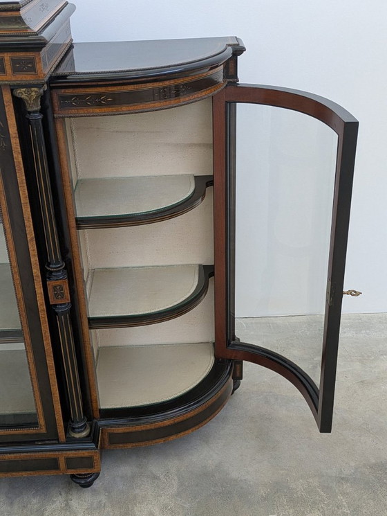 Image 1 of Credenza - Legno annerito, radica di noce - Napoleone III