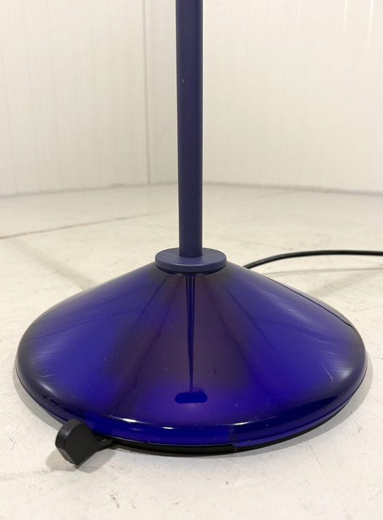 Image 1 of Lampadaire Arteluce Jill A380 bleu, Italie, années 1970