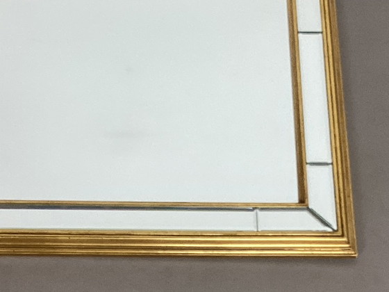 Image 1 of Specchio sfaccettato Deknudt in stile Hollywood Regency con cornice