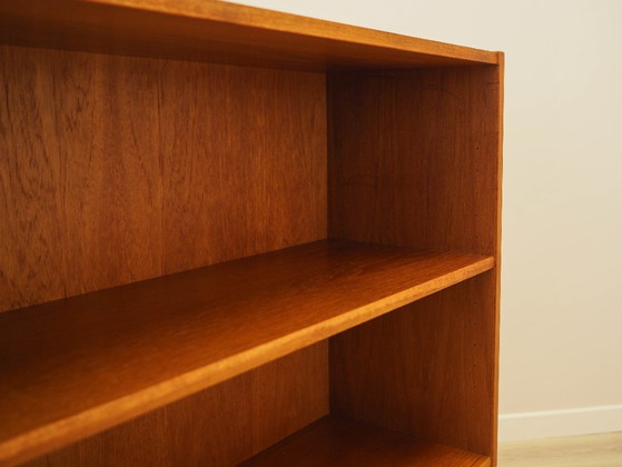 Image 1 of Teakhouten boekenkast, Deens design, jaren 70, gemaakt in Denemarken.