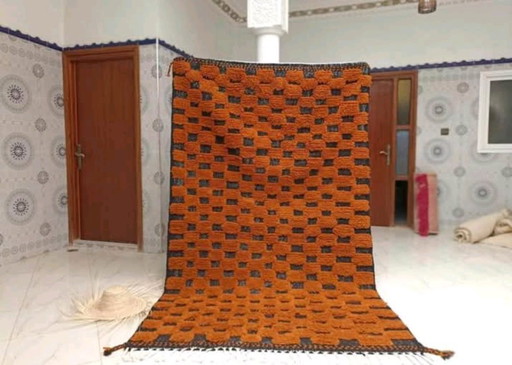 Tapis bérbere décoré tissé en laine 250cmx150cm 