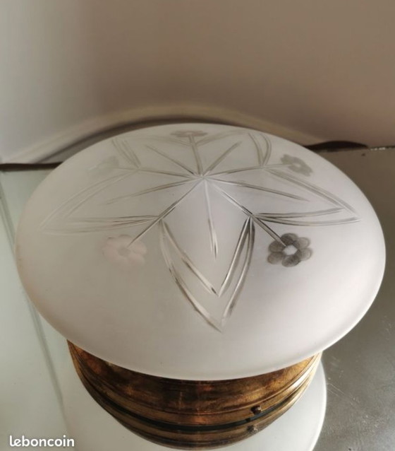 Image 1 of Italian Art Deco Ceiling Light