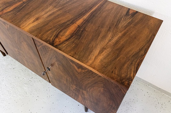 Image 1 of Credenza vintage in noce di Lfm, Polonia, anni '70