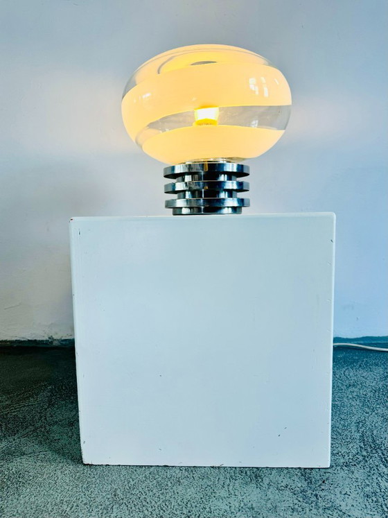 Lampada da tavolo in vetro a cupola Model 1361 di Doria Leuchten, Germania, anni '70 – Lampade da tavolo (photo 3 of 7)