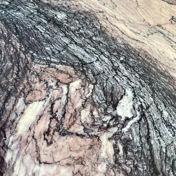 Image 1 of Italienischer Marmor Mid Century Couchtisch "Eye"