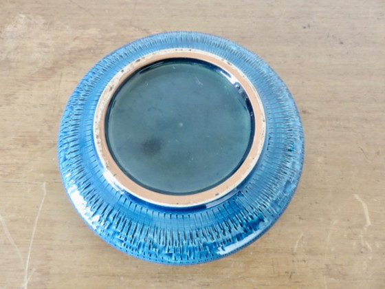 Image 1 of Asbak van Aldo Londi voor Bitossi in "Rimini blauw" keramiek, 1960-1970