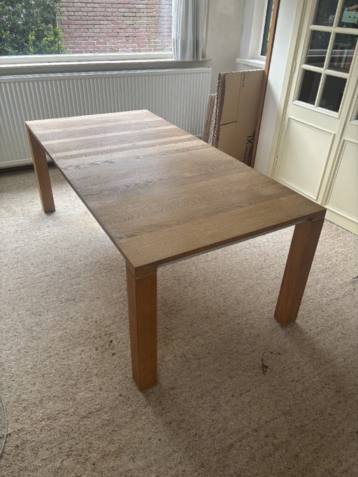 Tavolo da pranzo Leolux Vivre – rovere massello (200 × 100 × 75 cm)