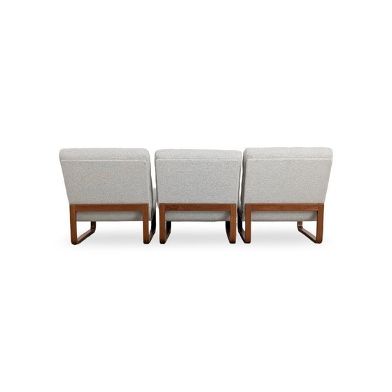 Image 1 of 3x Midcentury fauteuils Magnus Olesen Rud Thygesen eiken nieuwe hoes