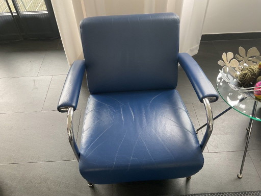 2 Scylla-Stühle – fauteuils, Leather