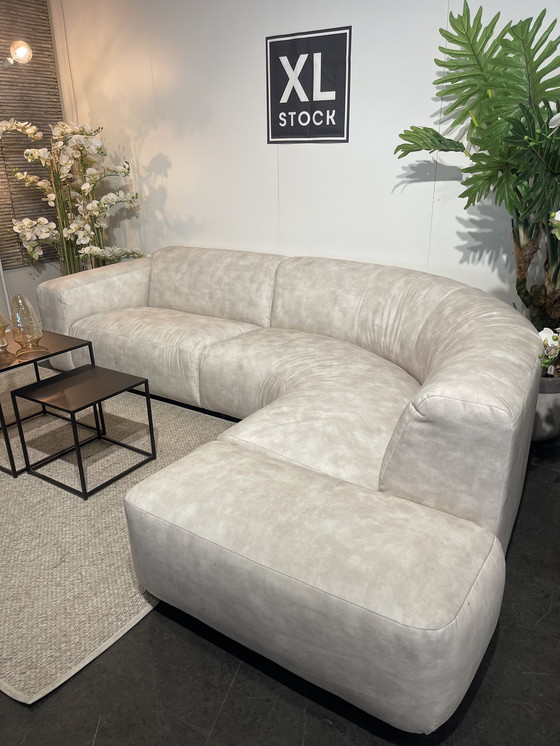 Image 1 of XL STOCK half round bench